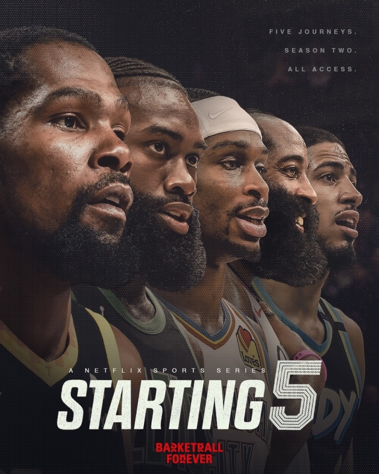 杜兰特谈拍摄Starting 5：希望想打球的年轻人了解我们的生活方式